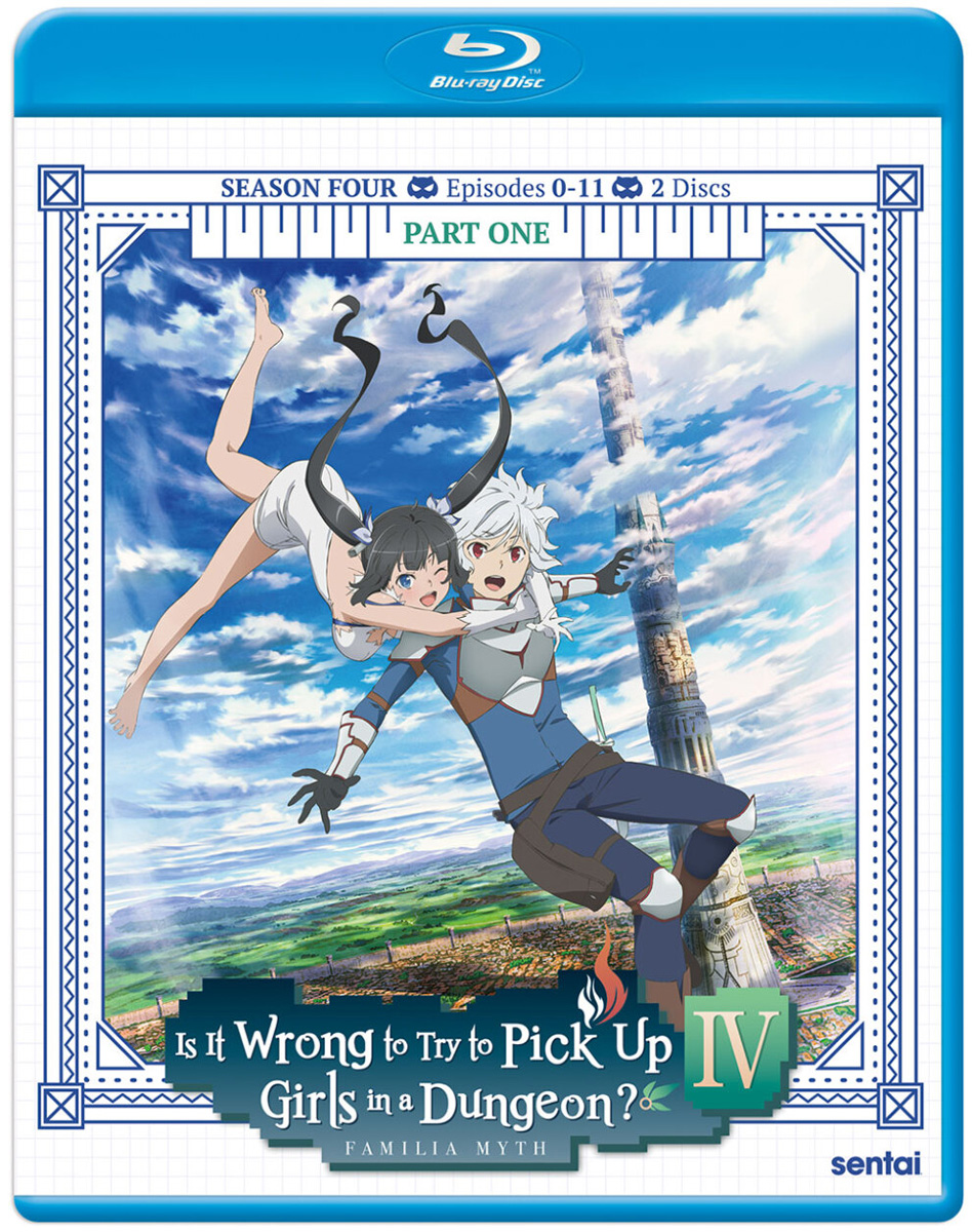 Is It Wrong to Try to Pick Up Girls in a Dungeon?! Season 4 Part 1 Blu-ray image count 0
